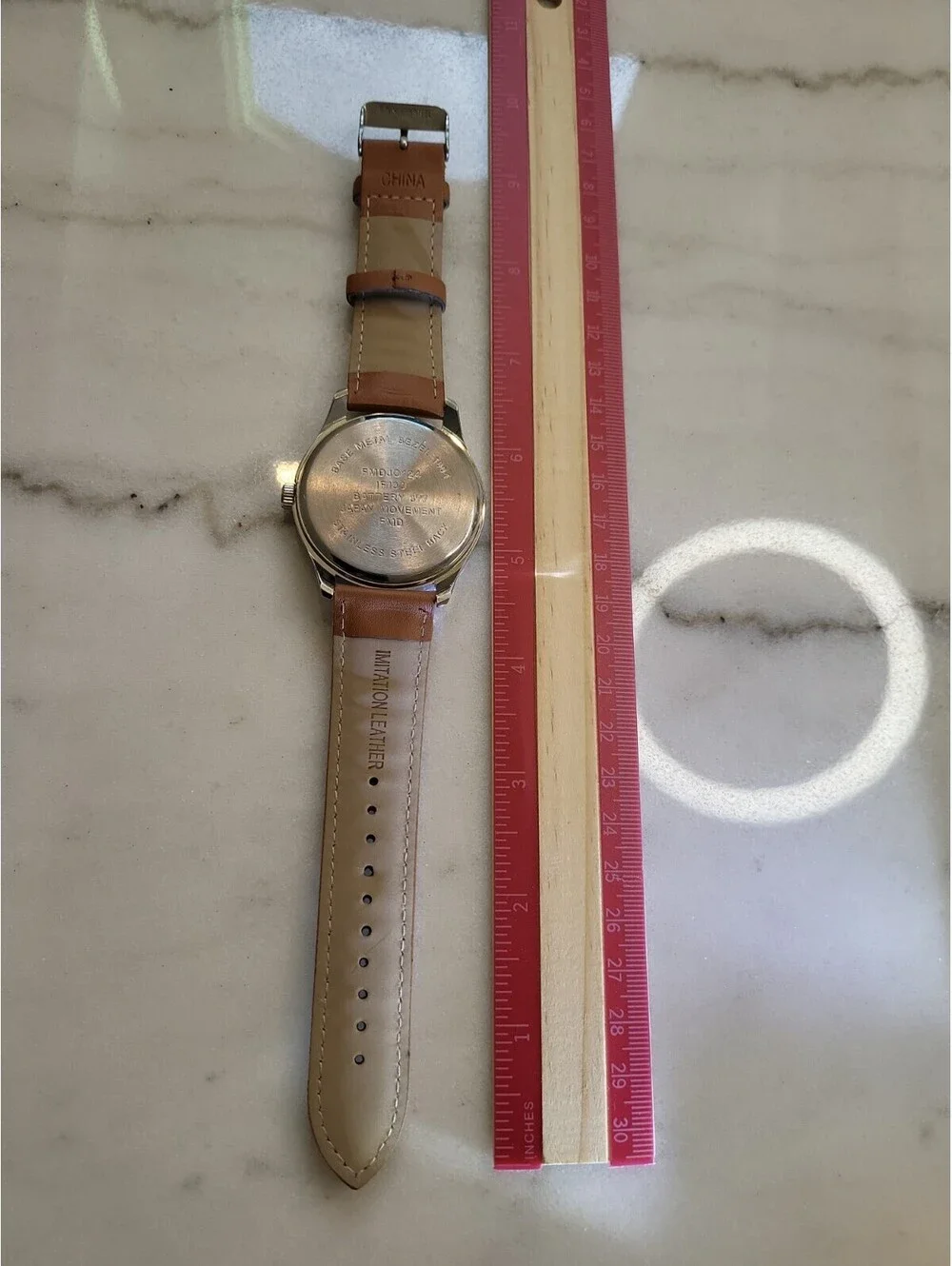 Men's Quartz Watch Working NewBattery Automobilia 41mm Good Year EUC